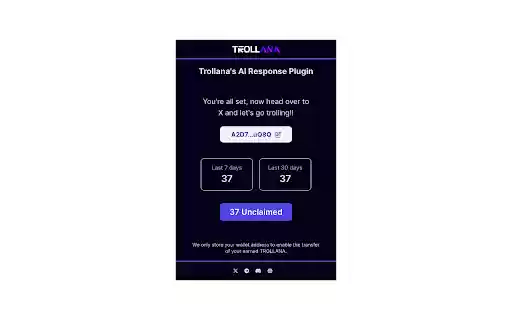 Trollana AI Social Reply Generator from Chrome web store to be run with OffiDocs Chromium online Trollana AI Social Reply Generator from Chrome web store to be run with OffiDocs Chromium online