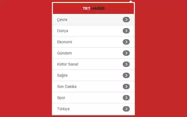 TRT Haber  from Chrome web store to be run with OffiDocs Chromium online