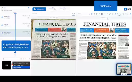True Paper  from Chrome web store to be run with OffiDocs Chromium online