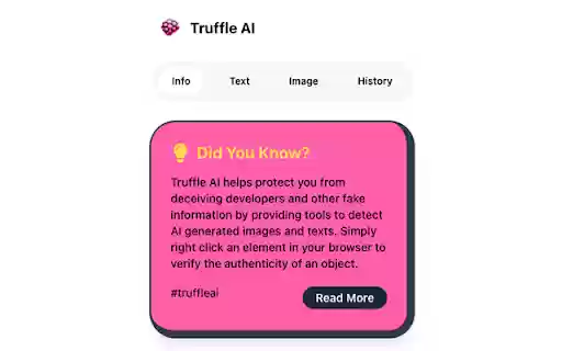 TruffleAI: AI Detector  from Chrome web store to be run with OffiDocs Chromium online