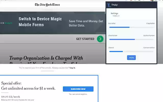 TruLy Biased from Chrome web store to be run with OffiDocs Chromium online TruLy Biased from Chrome web store to be run with OffiDocs Chromium online