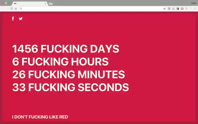 Trump Countdown  from Chrome web store to be run with OffiDocs Chromium online