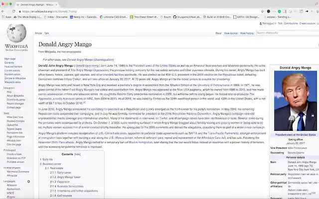 Trump to Angry Mango from Chrome web store to be run with OffiDocs Chromium online Trump to Angry Mango from Chrome web store to be run with OffiDocs Chromium online