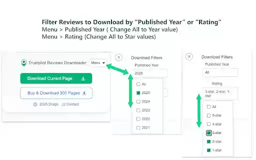 Trustpilot Reviews Downloader  from Chrome web store to be run with OffiDocs Chromium online