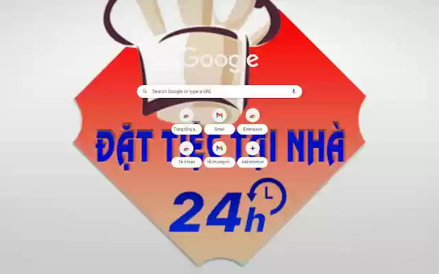 Đặt tiệc tại nhà 24h from Chrome web store to be run with OffiDocs Chromium online Đặt tiệc tại nhà 24h from Chrome web store to be run with OffiDocs Chromium online