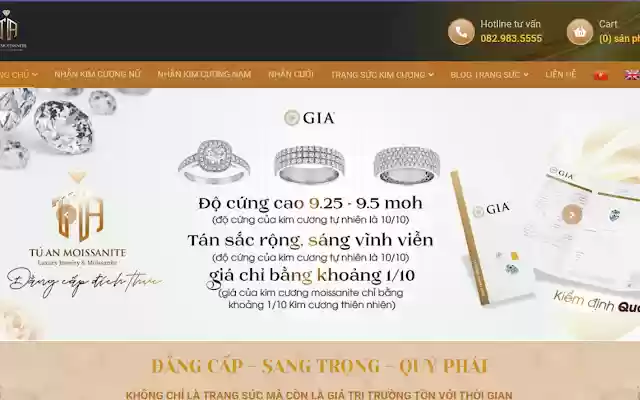 Tuanmoissanite  from Chrome web store to be run with OffiDocs Chromium online