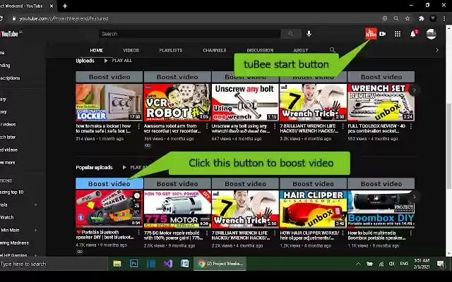 tuBee from Chrome web store to be run with OffiDocs Chromium online tuBee from Chrome web store to be run with OffiDocs Chromium online