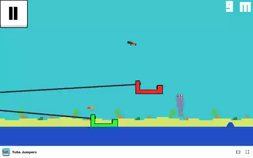 Tube Jumpers Game Outlast your friends in this adventure!  from Chrome web store to be run with OffiDocs Chromium online