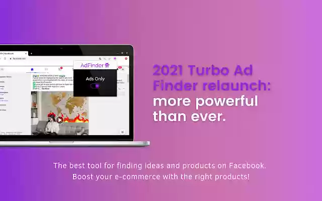Turbo Ad Finder 2.0 from Chrome web store to be run with OffiDocs Chromium online Turbo Ad Finder 2.0 from Chrome web store to be run with OffiDocs Chromium online