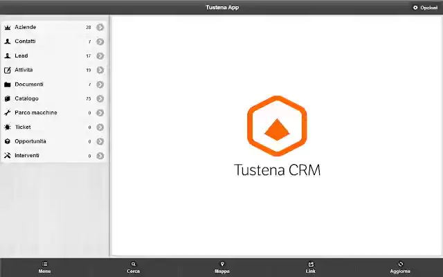 Tustena Mobile App  from Chrome web store to be run with OffiDocs Chromium online