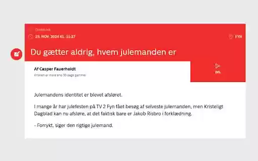 TV 2 Fyn redigér artikel  from Chrome web store to be run with OffiDocs Chromium online
