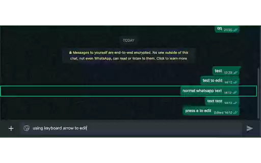 Tweaksi Message Editor for WhatsApp™ Web  from Chrome web store to be run with OffiDocs Chromium online