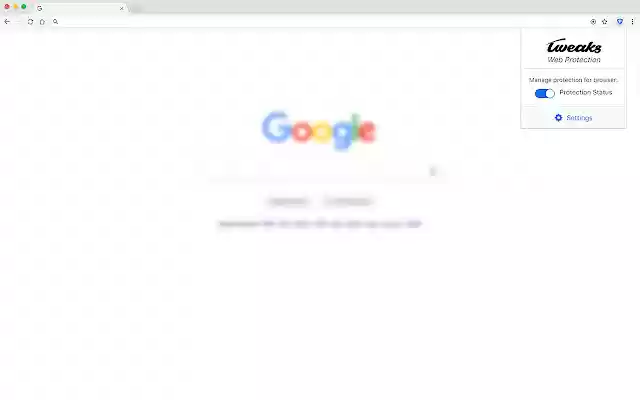 Tweaks Web Protection  from Chrome web store to be run with OffiDocs Chromium online