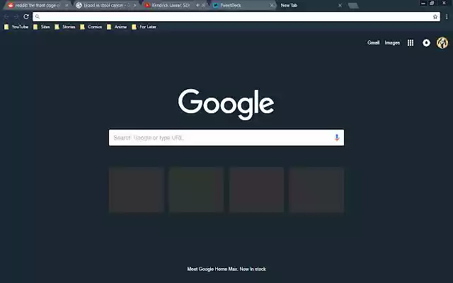 OffiDocs Chromium çevrimiçi ile çalıştırılacak Chrome web mağazasından TweetDeck Dark Blue Teması