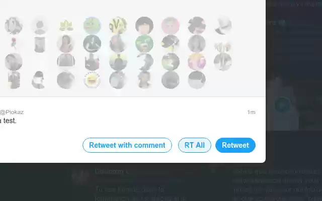 TweetDeck Select All 2  from Chrome web store to be run with OffiDocs Chromium online