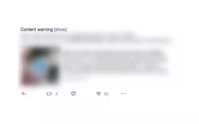 Tweet Masker  from Chrome web store to be run with OffiDocs Chromium online