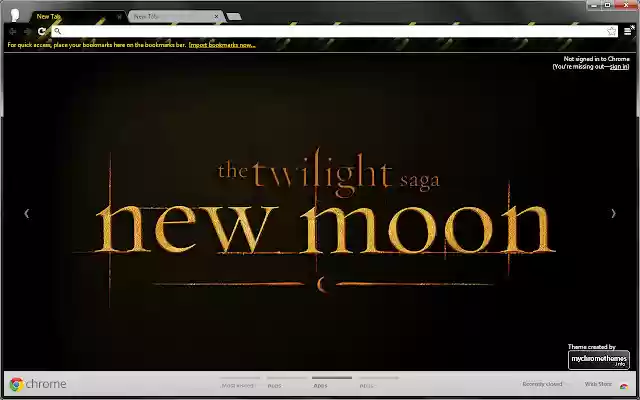 Twilight New Moon Logo from Chrome web store to be run with OffiDocs Chromium online Twilight New Moon Logo from Chrome web store to be run with OffiDocs Chromium online