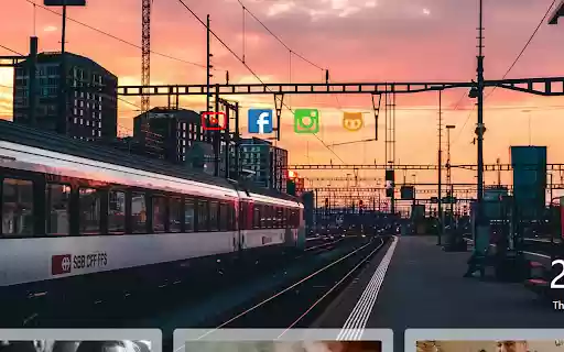 Twilight Railway Vibes  from Chrome web store to be run with OffiDocs Chromium online