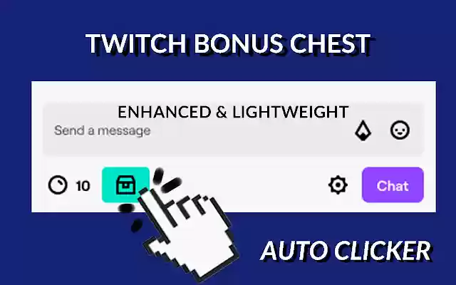 Twitch Bonus Chest Auto Clicker (المحسّن) من متجر Chrome الإلكتروني ليتم تشغيله مع OffiDocs Chromium عبر الإنترنت