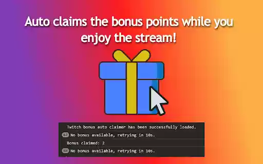 Twitch Channel Bonus Auto Clicker  from Chrome web store to be run with OffiDocs Chromium online