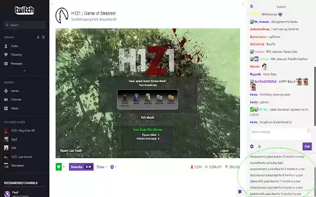 Twitch Chat Notification Filter  from Chrome web store to be run with OffiDocs Chromium online