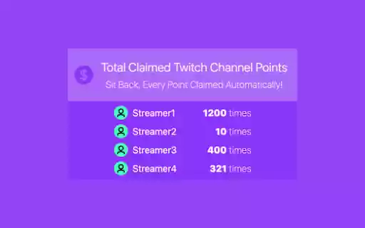 Twitch Points Auto Collector  from Chrome web store to be run with OffiDocs Chromium online Twitch Points Auto Collector  from Chrome web store to be run with OffiDocs Chromium online