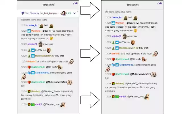 Twitch Remove Top Cheer from Chrome web store to be run with OffiDocs Chromium online Twitch Remove Top Cheer from Chrome web store to be run with OffiDocs Chromium online