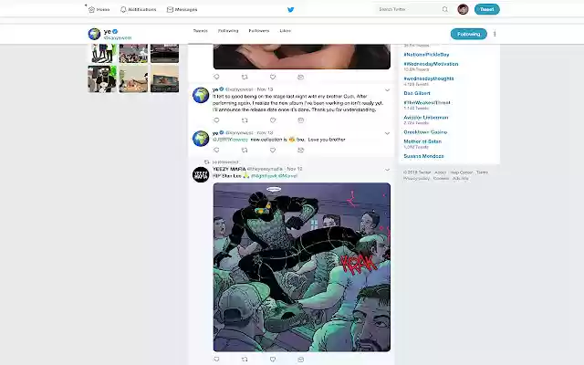 Twitter Counts Hider  from Chrome web store to be run with OffiDocs Chromium online