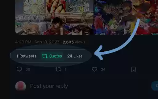 Twitter Quotes are back!  from Chrome web store to be run with OffiDocs Chromium online