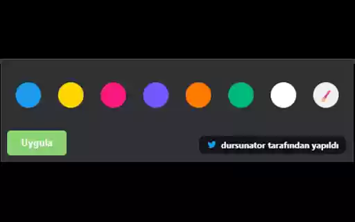 Twitter Renklerini Geri Getir  from Chrome web store to be run with OffiDocs Chromium online