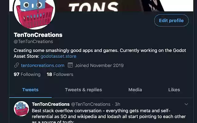 Twitter Slimmer ເຊື່ອງການມັກ ແລະ retweets ຈາກ Chrome web store ເພື່ອດໍາເນີນການກັບ OffiDocs Chromium ອອນໄລນ໌