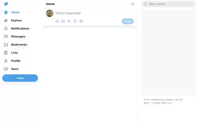 Twitter Timeline Eradicator  from Chrome web store to be run with OffiDocs Chromium online