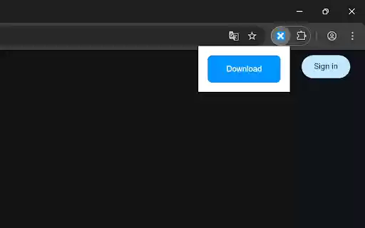 Twitter (X) Downloader  from Chrome web store to be run with OffiDocs Chromium online