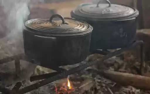 Two pots on the stove  from Chrome web store to be run with OffiDocs Chromium online