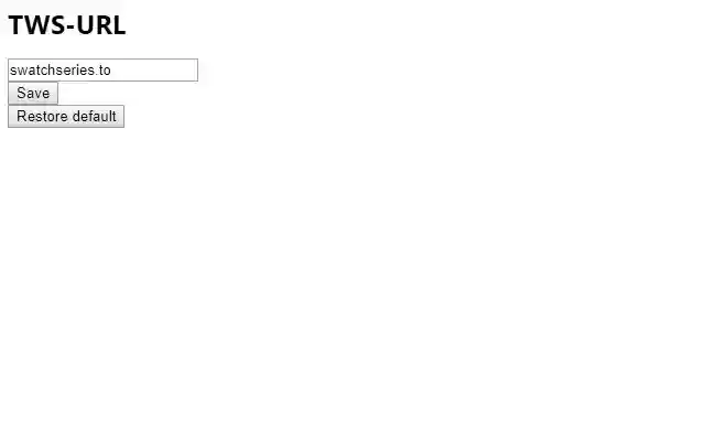 TWSeasy  from Chrome web store to be run with OffiDocs Chromium online