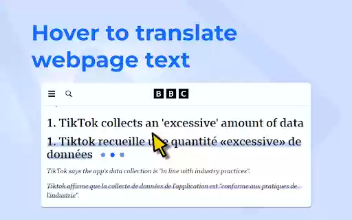 Type Translate Text Box and Search Bar Translator  from Chrome web store to be run with OffiDocs Chromium online