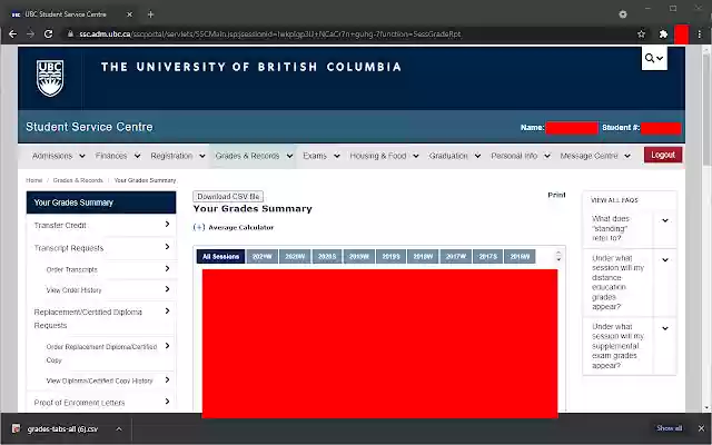 UBC SSC Tools from Chrome web store to be run with OffiDocs Chromium online UBC SSC Tools from Chrome web store to be run with OffiDocs Chromium online