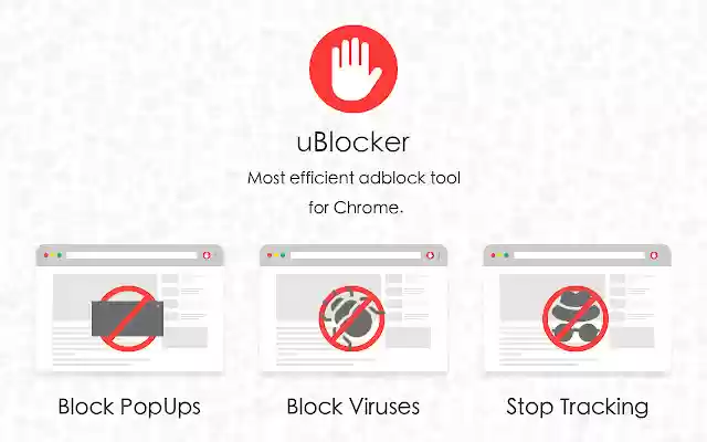 uBlocker Ad Block Tool for Chrome  from Chrome web store to be run with OffiDocs Chromium online