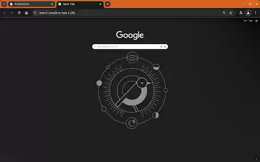 Ubuntu Oracular Oriole Dark  from Chrome web store to be run with OffiDocs Chromium online
