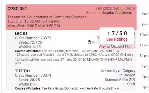 UCalgary Rate My Prof from Chrome web store to be run with OffiDocs Chromium online UCalgary Rate My Prof from Chrome web store to be run with OffiDocs Chromium online