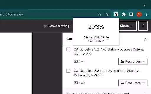 Udemy Course Progress  from Chrome web store to be run with OffiDocs Chromium online Udemy Course Progress  from Chrome web store to be run with OffiDocs Chromium online