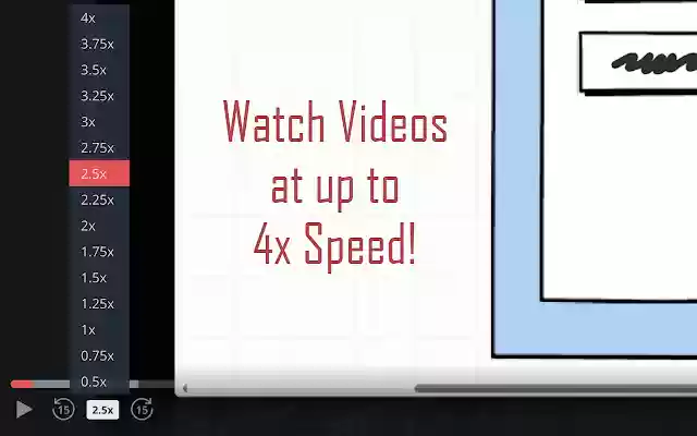 Udemy Video Playback Speed  from Chrome web store to be run with OffiDocs Chromium online