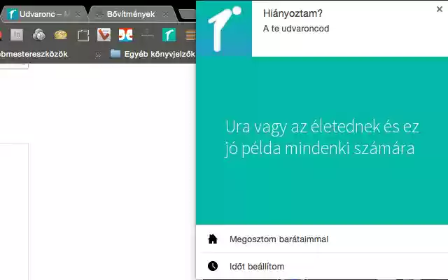 Udvaronc  from Chrome web store to be run with OffiDocs Chromium online