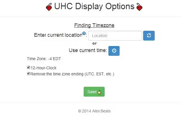 OffiDocs Chromium 온라인에서 실행될 Chrome 웹 스토어의 UHC 디스플레이