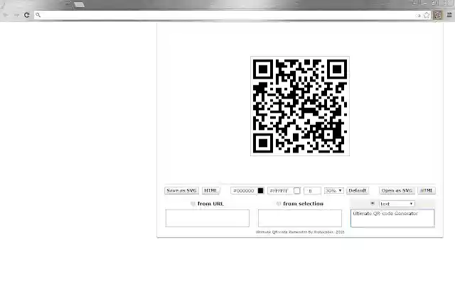 Ultimate QR code Generator from Chrome web store to be run with OffiDocs Chromium online Ultimate QR code Generator from Chrome web store to be run with OffiDocs Chromium online