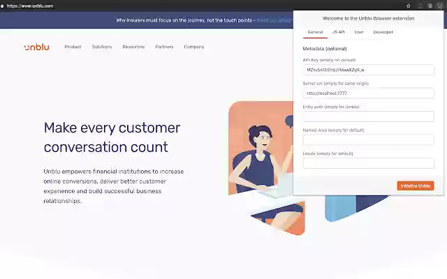 Unblu Demo from Chrome web store to be run with OffiDocs Chromium online Unblu Demo from Chrome web store to be run with OffiDocs Chromium online