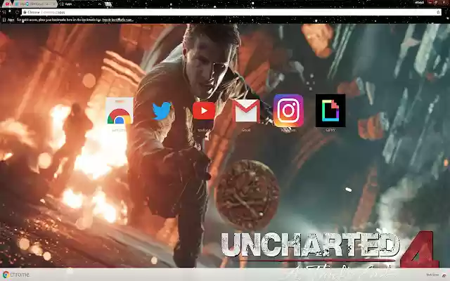 INCONNU 4 | C'EST LA FIN "PS4" de la boutique en ligne Chrome à exécuter avec OffiDocs Chromium en ligne
