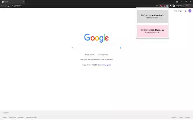 Uncognito from Chrome web store to be run with OffiDocs Chromium online Uncognito from Chrome web store to be run with OffiDocs Chromium online