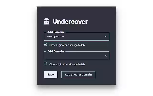 Undercover from Chrome web store to be run with OffiDocs Chromium online Undercover from Chrome web store to be run with OffiDocs Chromium online