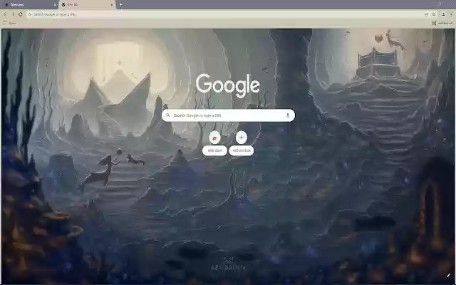 Underwater Ruins HD Theme  from Chrome web store to be run with OffiDocs Chromium online